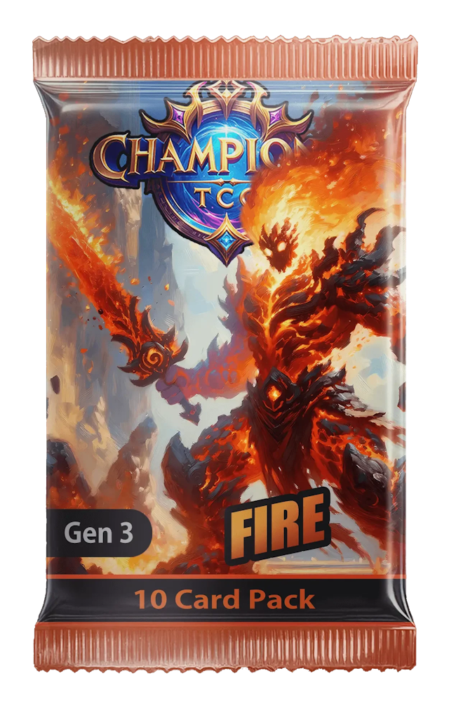 Generation 3 Fire Card Pack HandCash Item