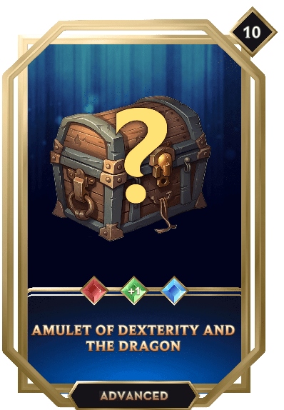 Amulet of Dexterity and the Dragon HandCash Item